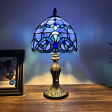 Bloomsbury Market Bloomsbury Tiffany Mini Table Lamp Stained Glass
